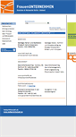 Mobile Screenshot of frauenunternehmen-berlin.de